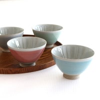 志野フラワー 茶碗 赤 | ハンプティーダンプティー公式通販| 雑貨