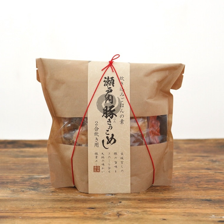 瀬戸内 豚きのこめし 2合用｜炊き込みごはんの素