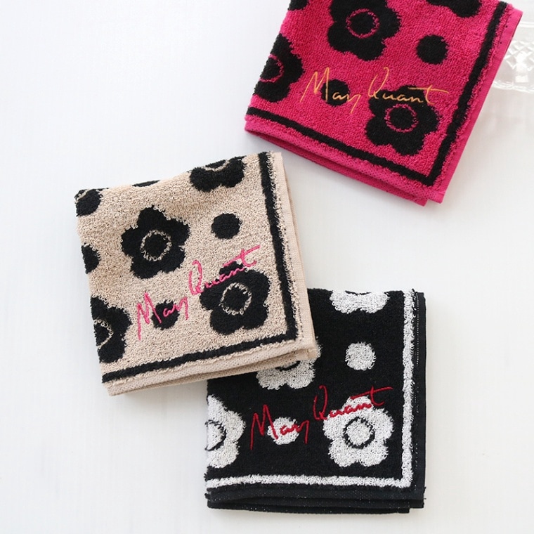 MARY QUANT（マリークヮント）ハンドタオル 1201