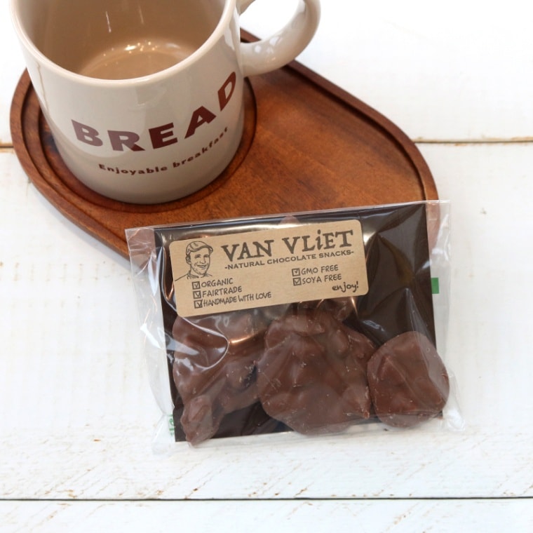 ヴァンヴリット オーガニックチョコバイツ 《ミルク×イチジク》