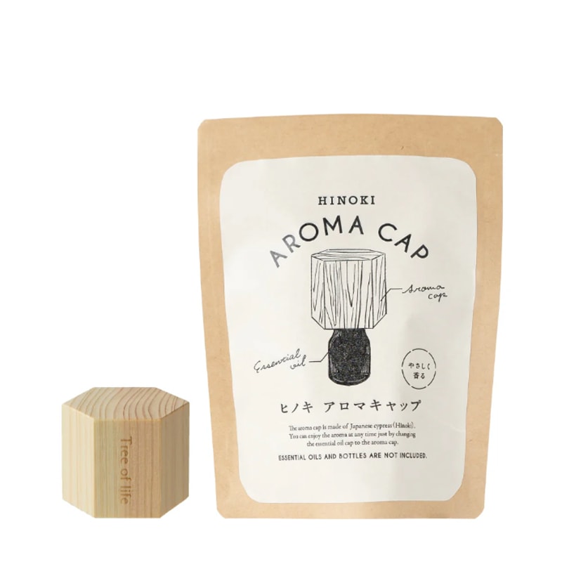 Hinoki　アロマキャップ　六角形