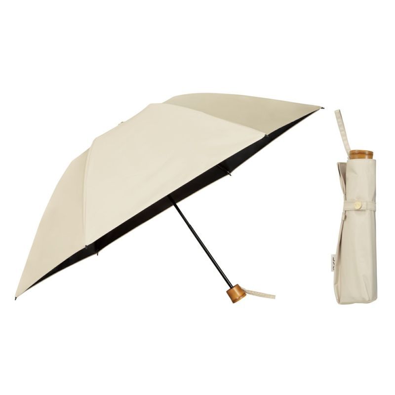 日傘 UVO（ウーボ）CALM 3段折　ブルー 9/7まで10％OFF】UVO（ウーボ） 晴雨兼用折りたたみ傘 CALM 3段
