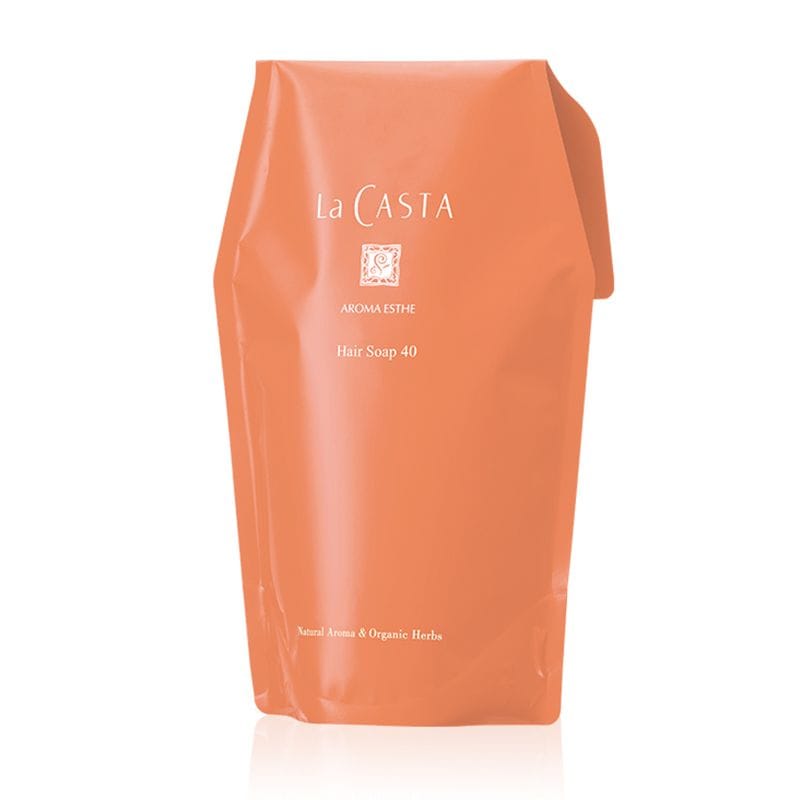 アロマエステ ヘアソープ40〈弱酸性シャンプー〉カートリッジリフィル|ラ・カスタ La CASTA