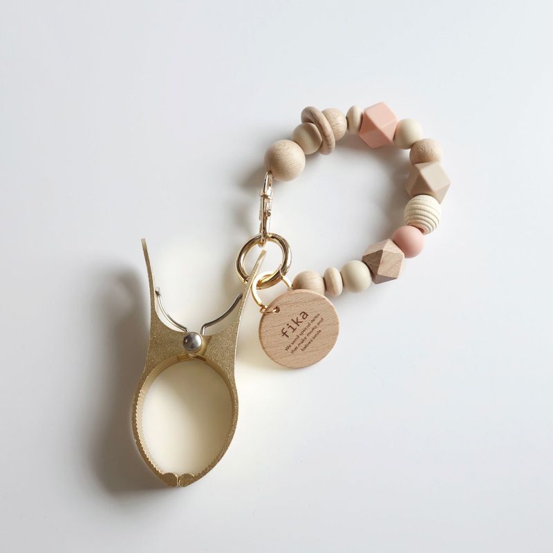 fika フィーカ シューズクリップ ダスティーピンク