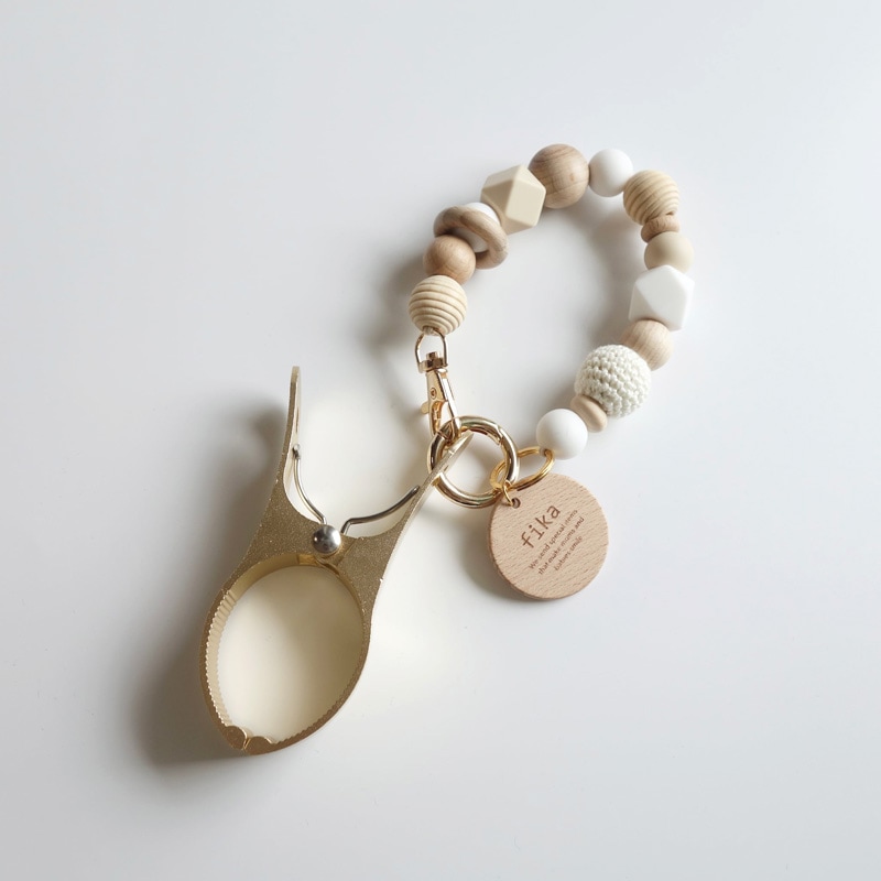 fika フィーカ シューズクリップ エクリュ