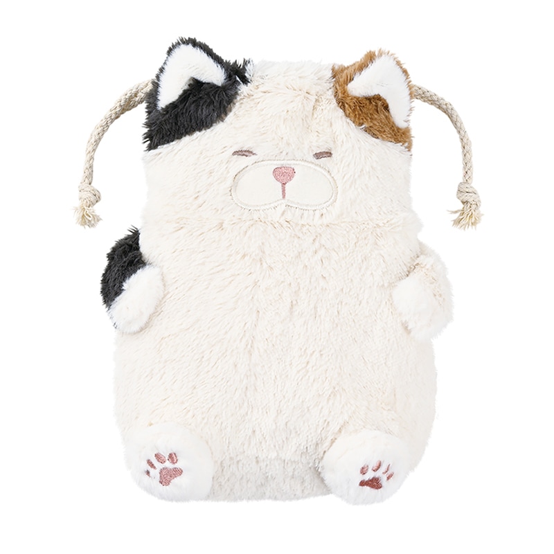 ねこ肯定感　巾着　さんま