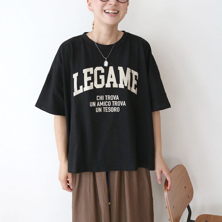 OE天竺ワイドロゴTEE
