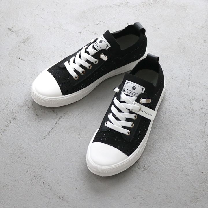 【9/7まで10%OFF】GENUINスニーカー BKラメ|BouJeloud(ブージュルード)