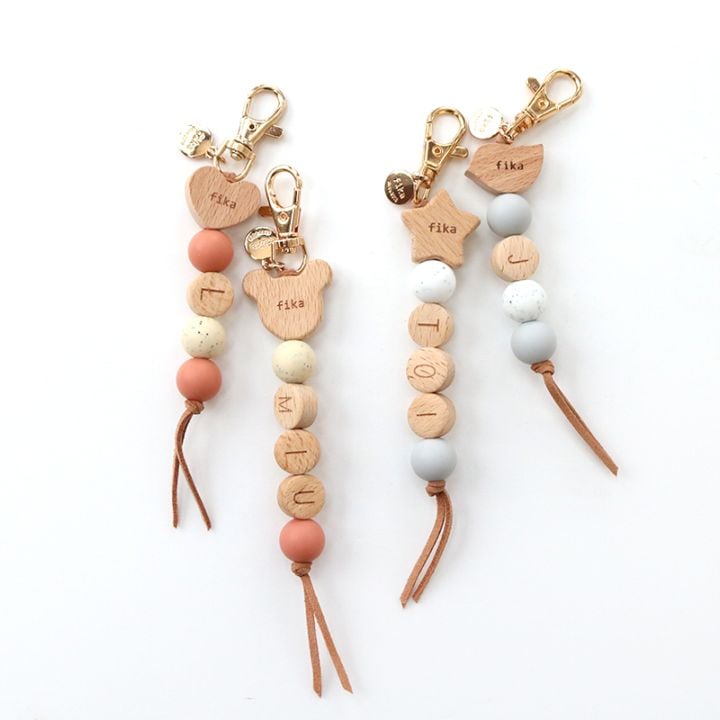 【期間限定8月31日まで】fika(フィーカ)おなまえキーホルダー