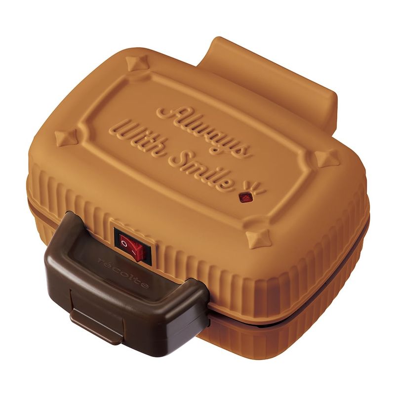 レコルト プレスサンドメーカー ミニ  ジンジャークッキー BR　