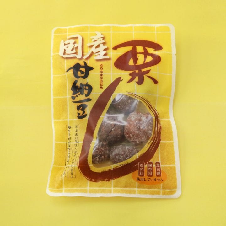 国産 甘栗納豆160g