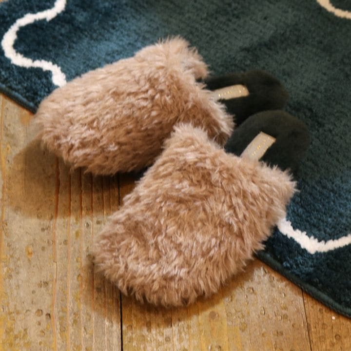 イロドリフラワー スリッパMサイズ BE-GR