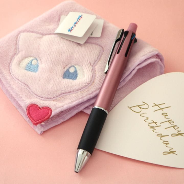 【名入れ可】ジェットストリームミュウハンカチギフト