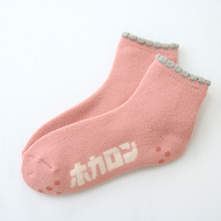 ピコットホカロン　裏起毛ソックス　LPK