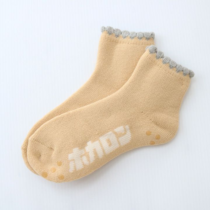 ピコットホカロン　裏起毛ソックス　LYE