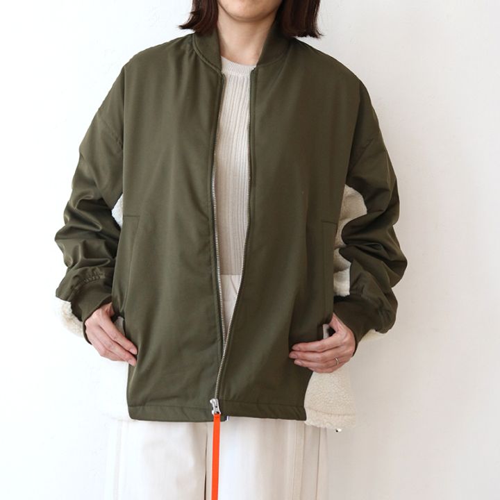 ボア切替MA-1ジャケット