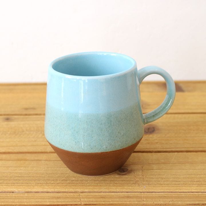 塗分けロンバスマグ 均窯