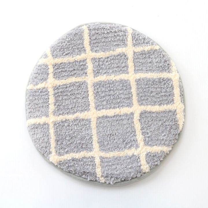 キャンパスタフト チェアパット チェックGY