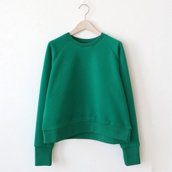 ジャガードプルオーバー