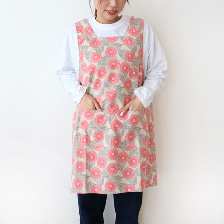 HDバッククロスエプロン デイジー PK