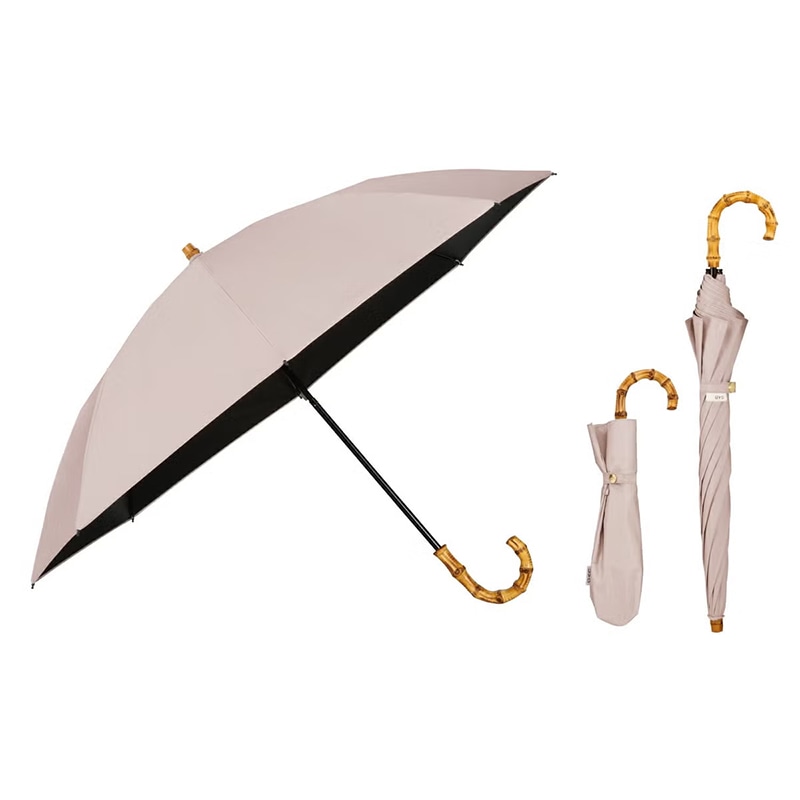 晴雨(折傘)UVO(ウーボ)CALM2段折無地mini PK