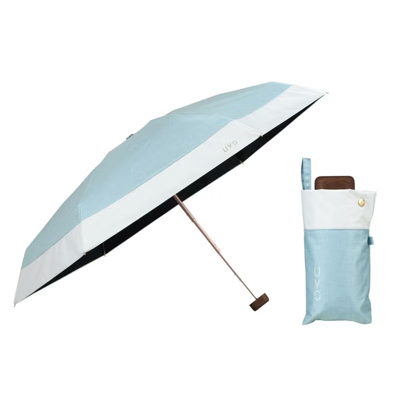 晴雨(折傘)UVO(ウーボ)5段折切継mini SA-OFF