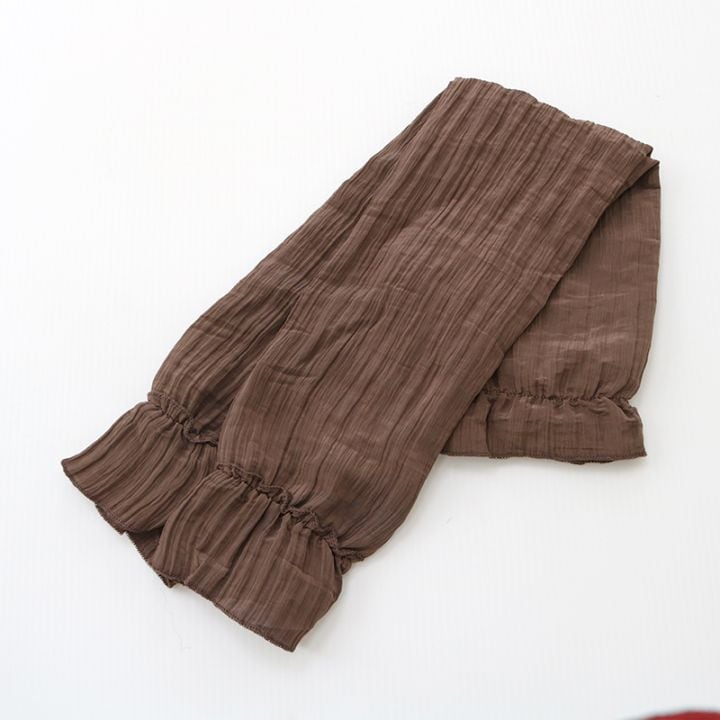 UVアームカバー リップルBRN