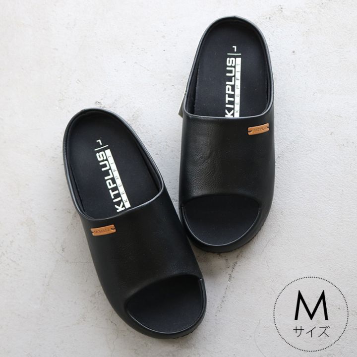 KITPLUS（キットプラス） オープンサンダル レディース Mサイズ23-23.5cm BK
