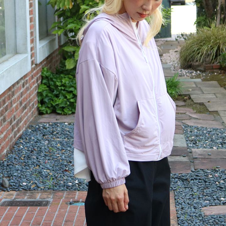 ママさんが考えた最強のUVパーカー ショートPPL