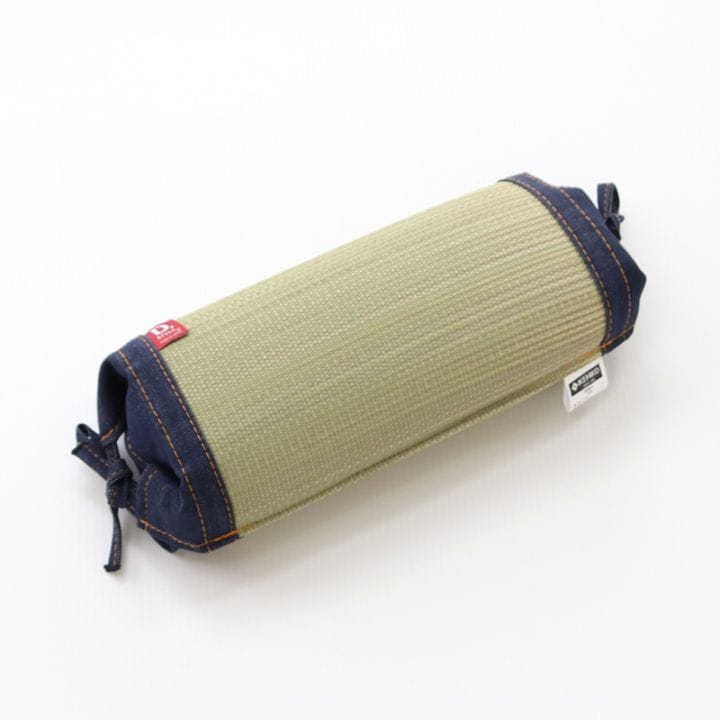 い草角枕 デニム