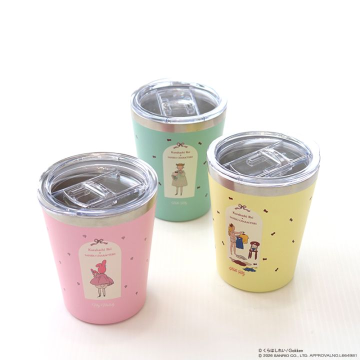 【7月中旬お届け】くらはしれい×サンリオキャラクターズ　ステンレスタンブラー