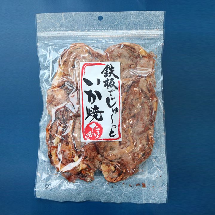 鉄板でじゅーっといか焼たまり味