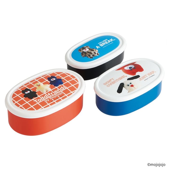 mojojojo　シール容器３Ｐセット