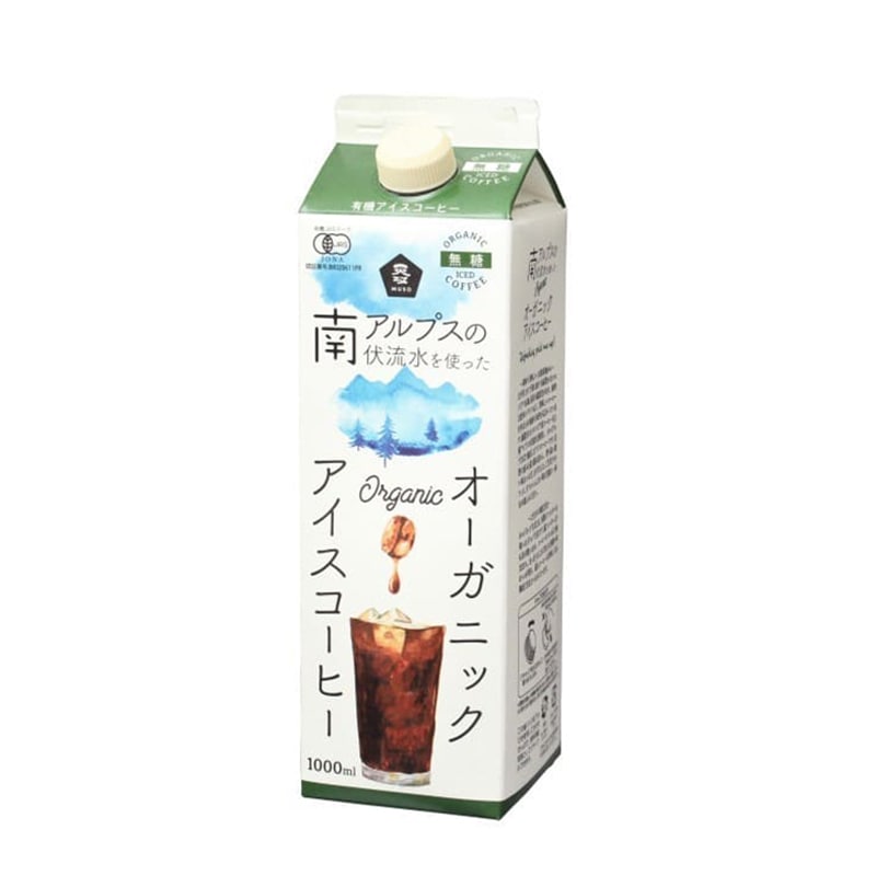 ムソー　オーガニックアイスコーヒー無糖1000ml