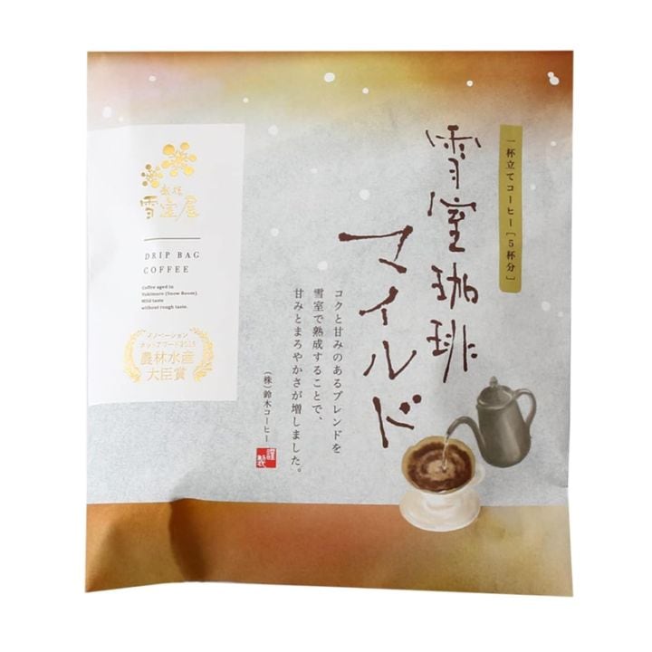 越後雪室屋 ドリップバッグ雪室珈琲 マイルド5P