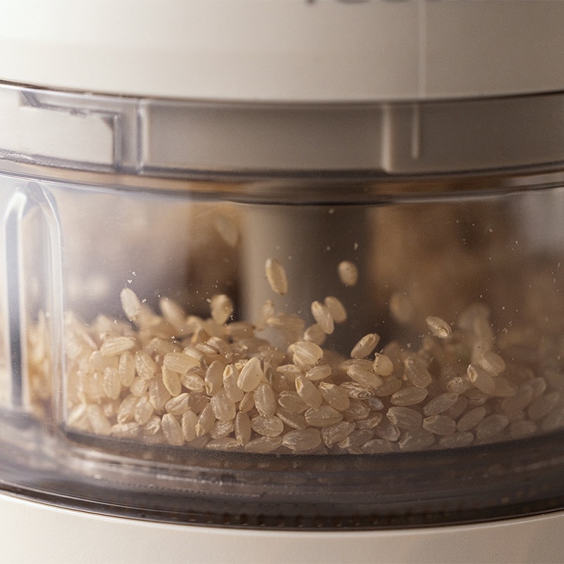 3月上旬お届け】レコルト コンパクト精米機 クリームホワイト | ハンプ