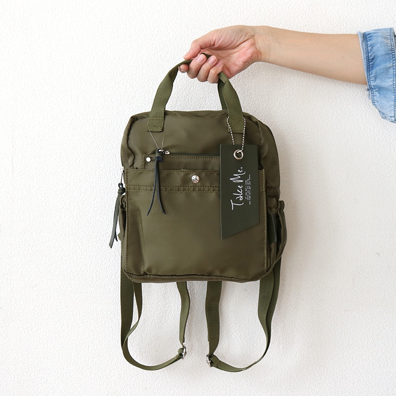 TakeMe(テイクミー)デイパック Cargo MINI KH カーキ