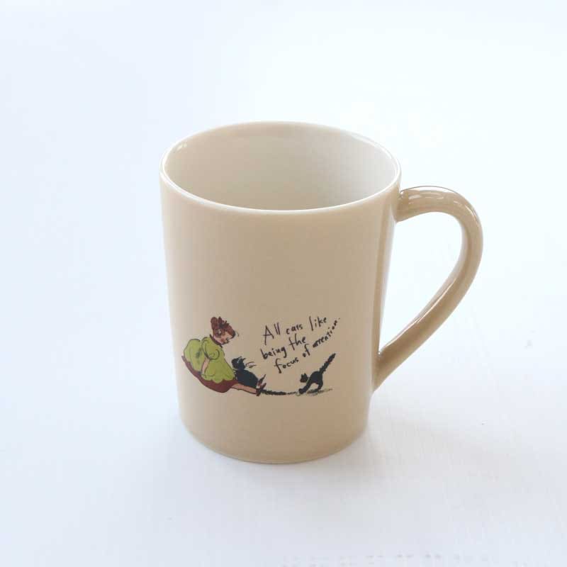 【3月上旬お届け】くらはしれい マグカップ BEG