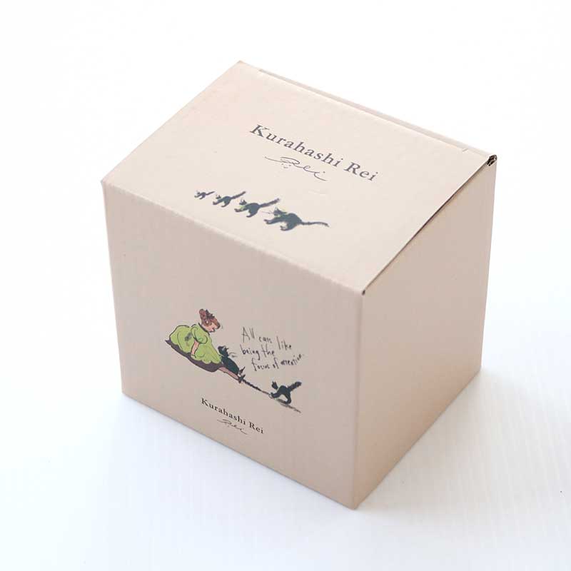 【3月上旬お届け】くらはしれい マグカップ BEG