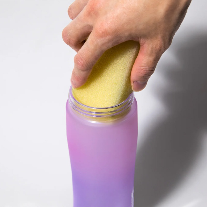 OURALウォーターボトル740 イエロー×グリーン