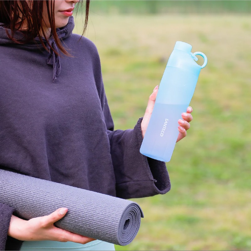 OURALウォーターボトル740 イエロー×グリーン