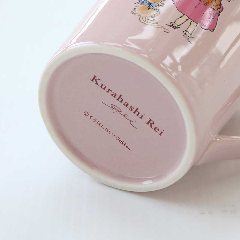 【3月上旬お届け】くらはしれい マグカップ PNK