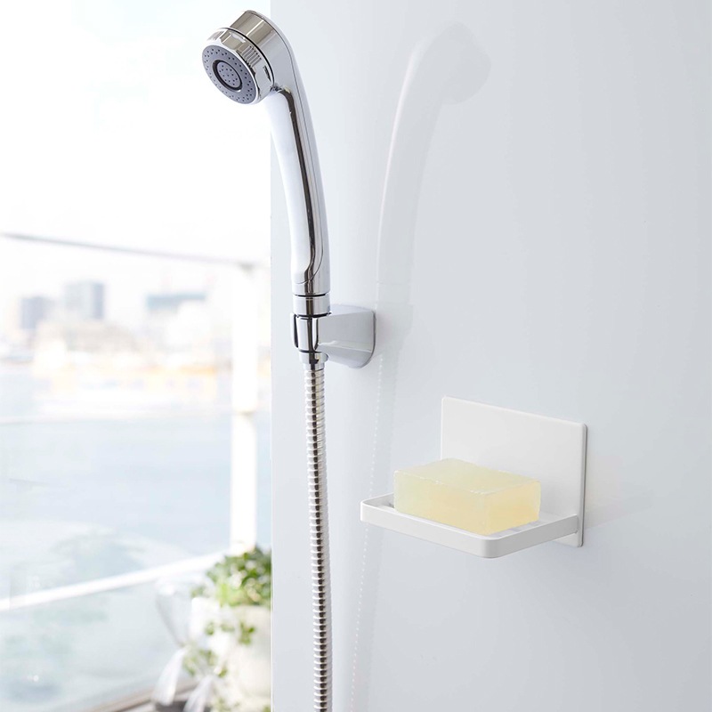 tower(タワー) マグネットバスルーム ソープトレー ホワイト