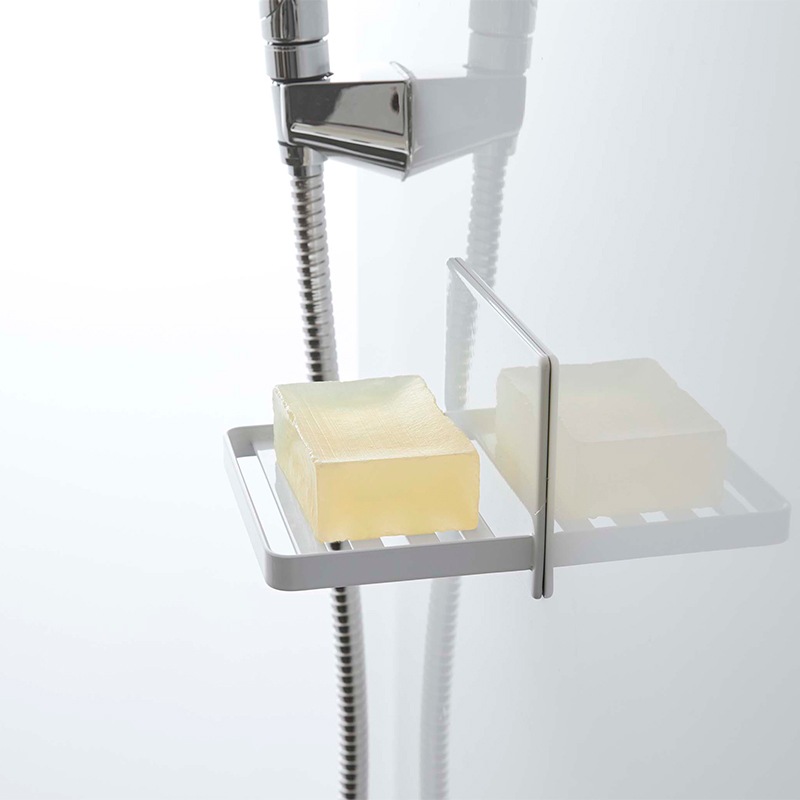 tower(タワー) マグネットバスルーム ソープトレー ホワイト