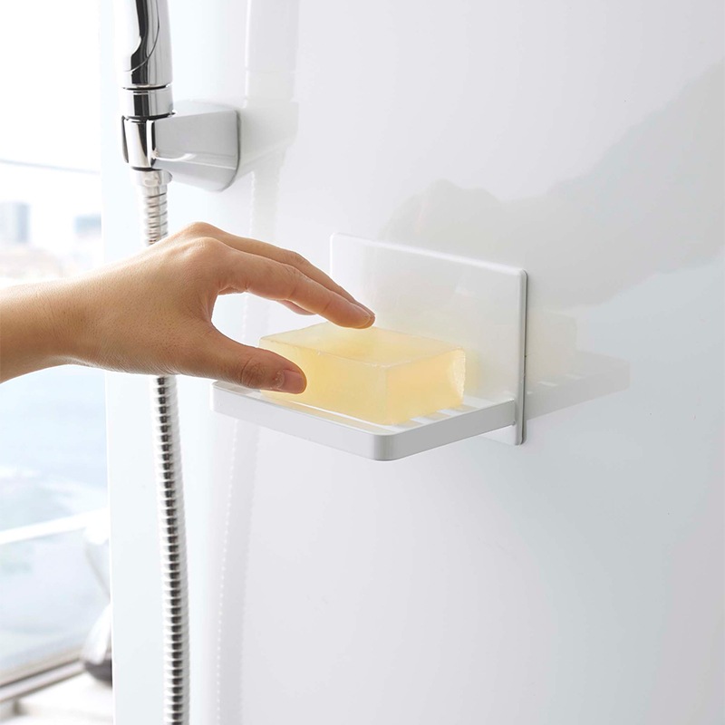 tower(タワー) マグネットバスルーム ソープトレー ホワイト