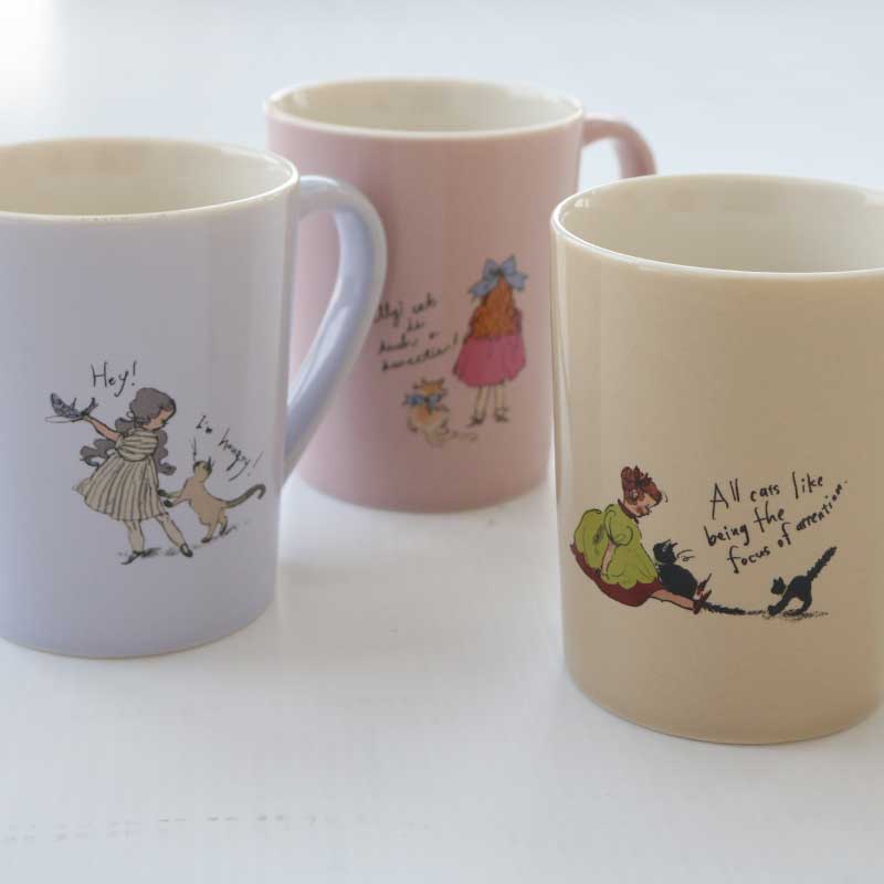 【3月上旬お届け】くらはしれい マグカップ PPL