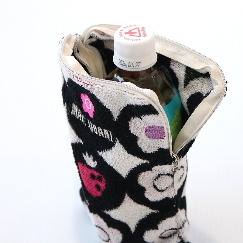 MARY QUANT（マリークヮント）苺ファスナー付タオルBK | ハンプティー