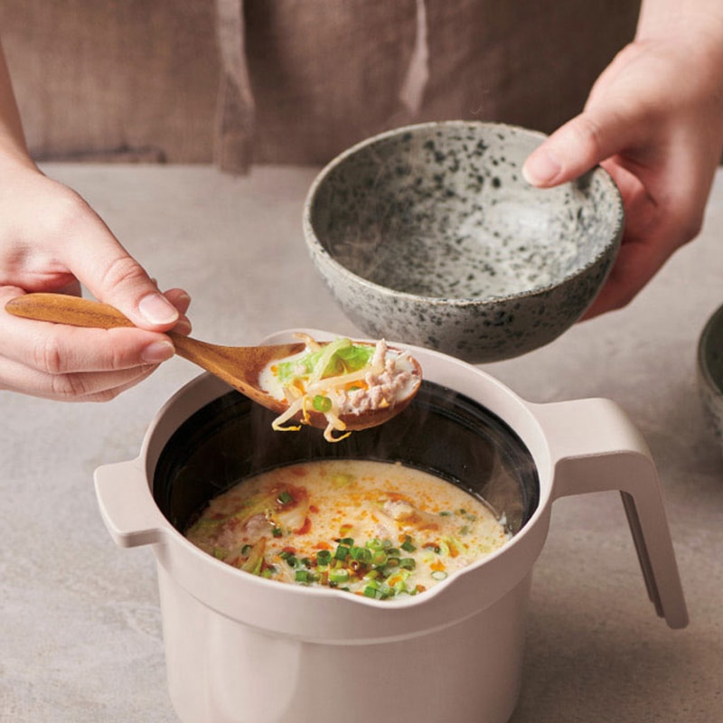 レンジメート　マグポット　グレージュ