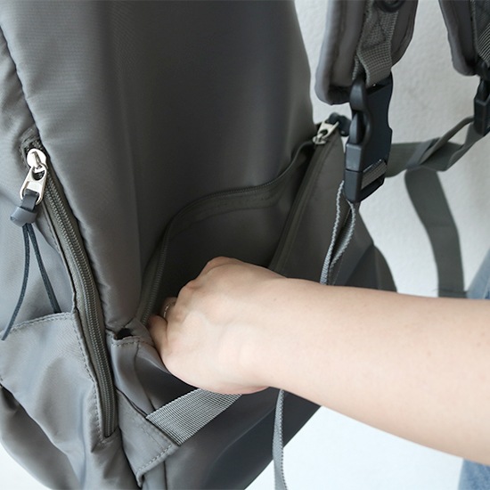 TakeMe（テイクミー）3レイヤーデイパック Cargo GY グレー