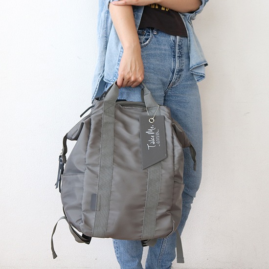 TakeMe（テイクミー）3レイヤーデイパック Cargo GY グレー